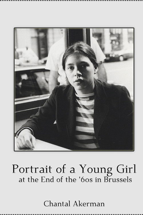 Portrait of a Young Girl at the End of the 60s in Brussels